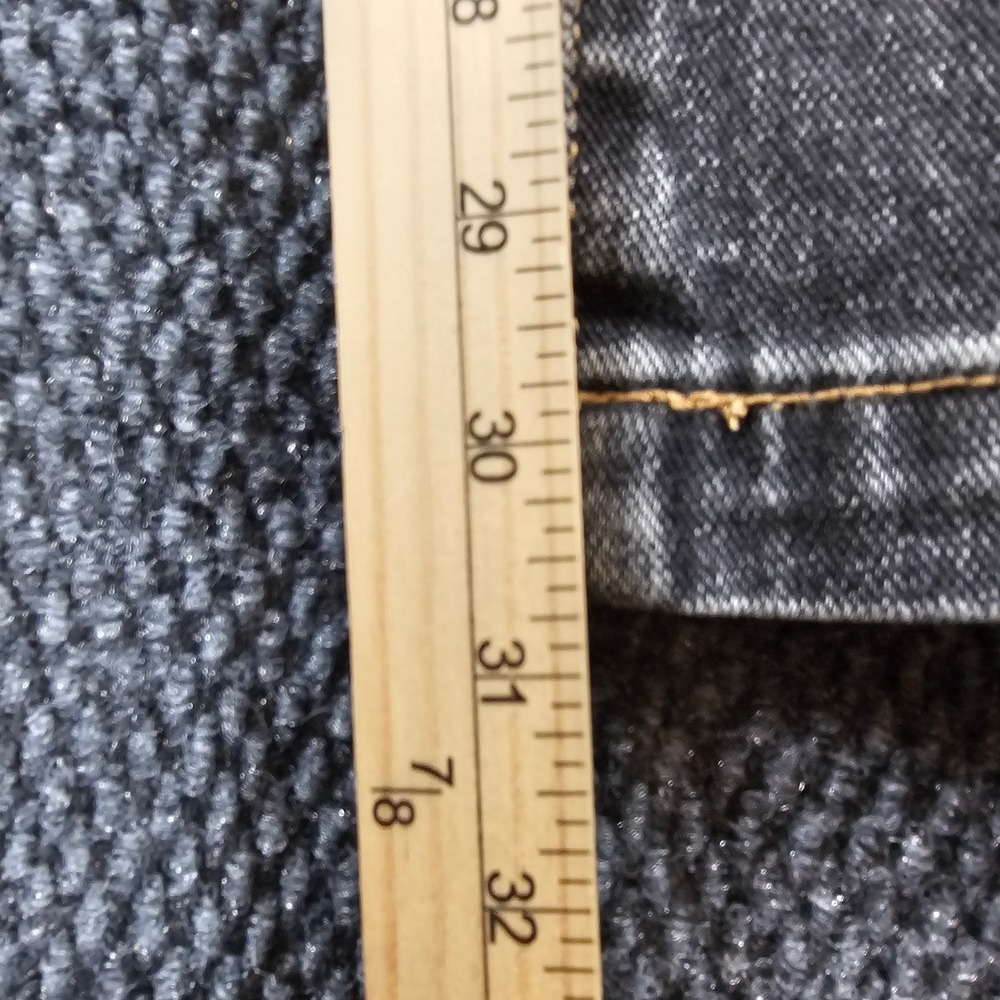 PacSun Charlie Baggy Boot Jeans Faded Black Low Rise Size 28 Pacific Sunwear NEW - Picture 10 of 12